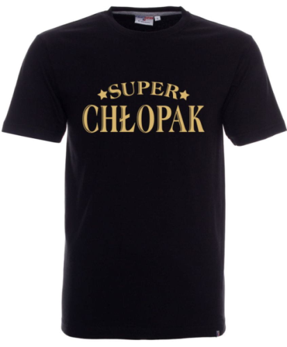 Koszulka dla chłopaka SUPER CHŁOPAK