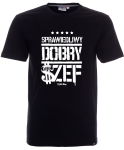 Koszulka dla szefa SPRAWIEDLIWY DOBRY SZEF