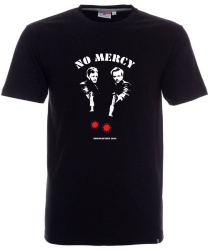 Koszulka z koronawirusem NO MERCY