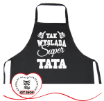 Fartuszek dla taty TAK WYGLĄDA SUPER TATA