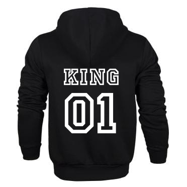 Bluza z kapturem KING - TYŁ