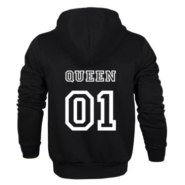 Bluza z kapturem QUEEN - TYŁ
