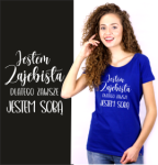 JESTEM ZAJEBISTA, DLATEGO ZAWSZE JESTEM SOBĄ