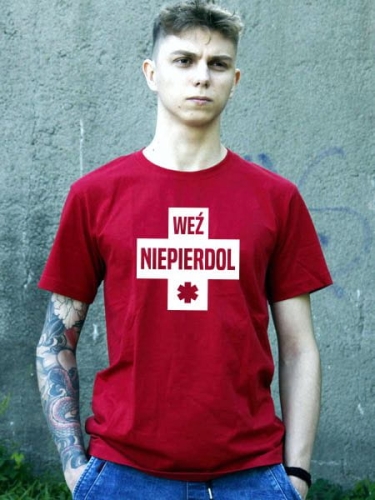 Koszulka WEŹ NIEPIERDOL