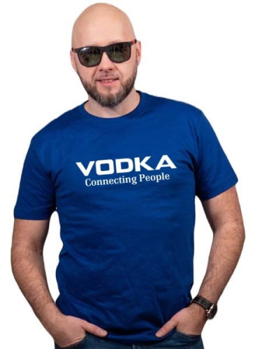Koszulka dla chłopaka VODKA, CONNECTING PEOPLE