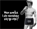 Bokserki męskie MAM SMOKA I NIE ZAWAHAM SIĘ GO UŻYĆ