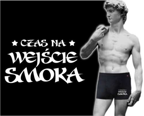 Bokserki męskie CZAS NA WEJŚCIE SMOKA