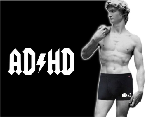 Bokserki męskie ADHD