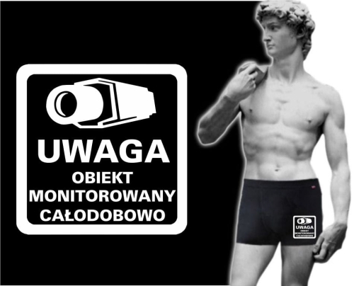 Bokserki męskie OBIEKT MONITOROWANY