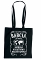 Torba czarna bawełniana Najlepsza Babcia na świecie.jpg