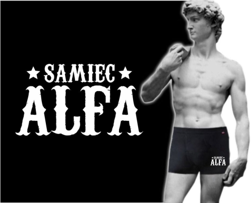 Bokserki męskie SAMIEC ALFA