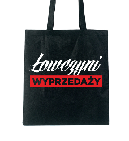 Torba bawełniana z nadrukiem ŁOWCZYNI WYPRZEDAŻY