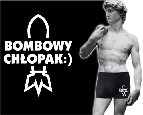 Bokserki męskie BOMBOWY CHŁOPAK