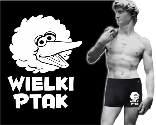 Bokserki męskie WIELKI PTAK