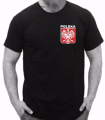 Koszulka patriotyczna POLSKA GODŁO MAŁE